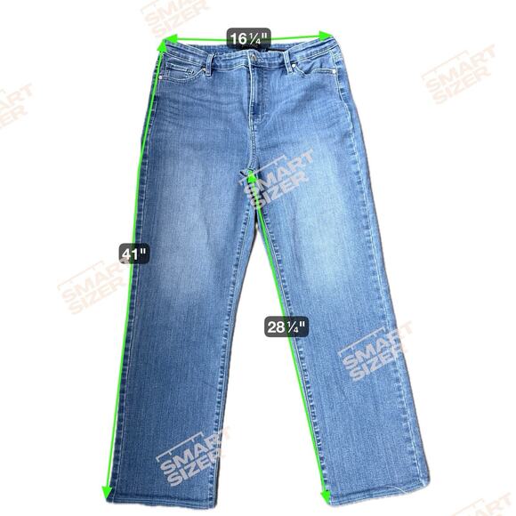 3 for $9 Buffalo David Bitton Jeans Alyssa High Rise Strait Leg Strech Denim 12 - Picture 6 of 6